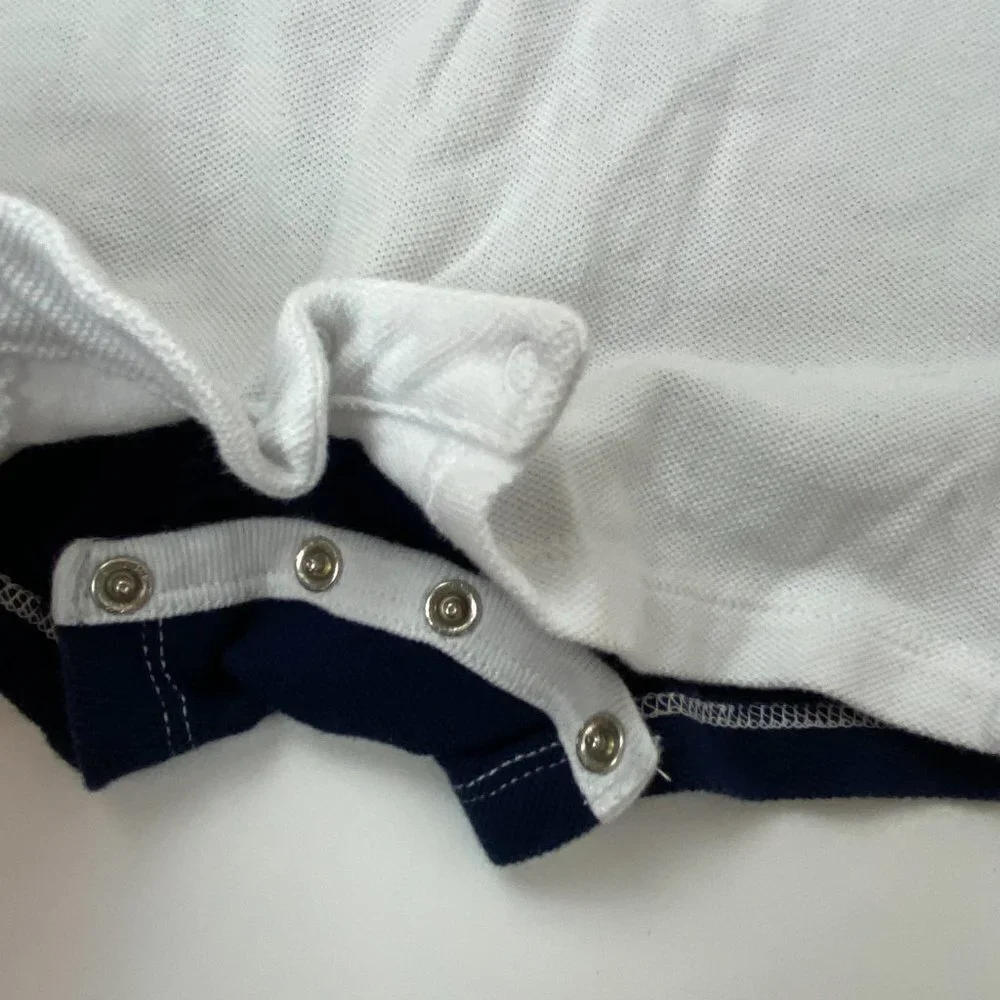Ralph Lauren body suit American flag Red White Blue Sz 12M